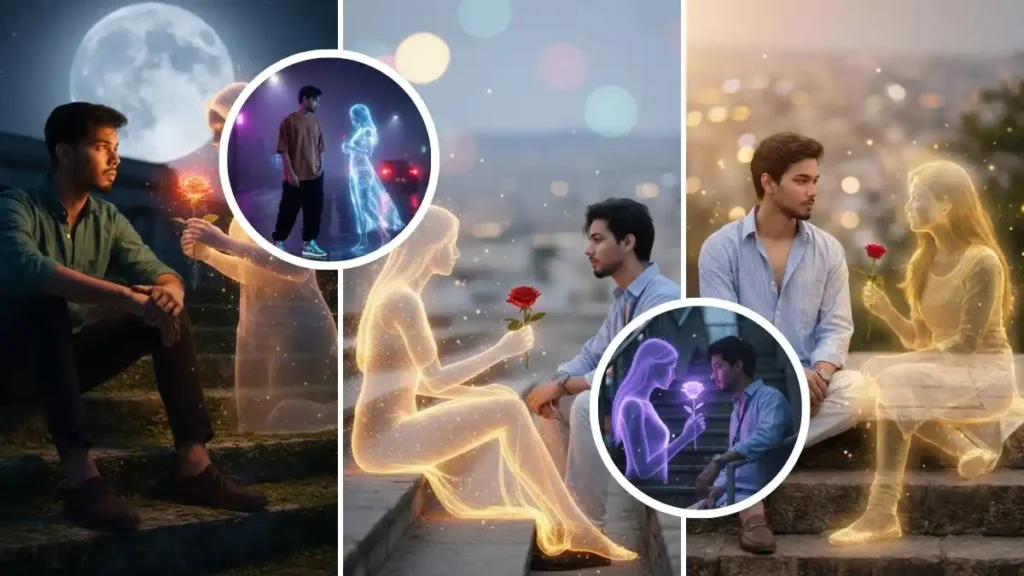 Gemini Girlfriend Soul Sad Photo Editing Prompt