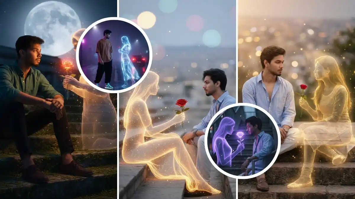 Gemini Girlfriend Soul Sad Photo Editing Prompt