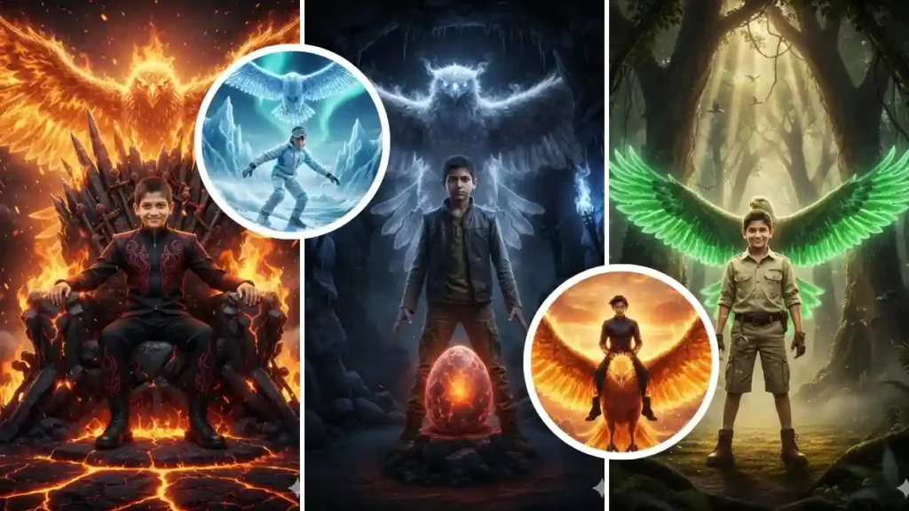 High Quality 3D AI Photo Editing Prompt for Boy