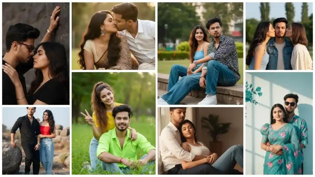 Indian Couple Simple Ai Photo Prompt