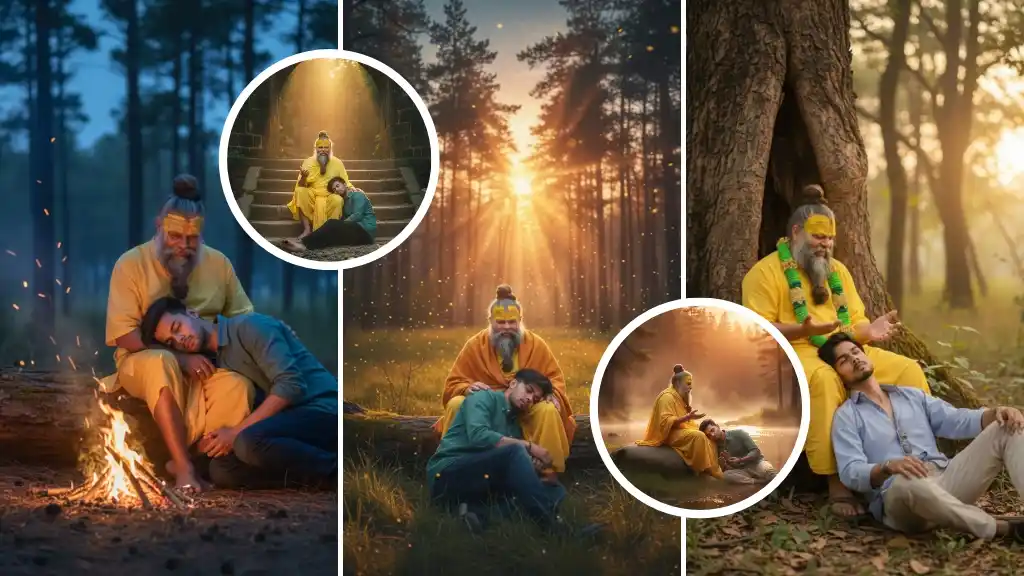 Premanand ji Maharaj Ai Image Prompt