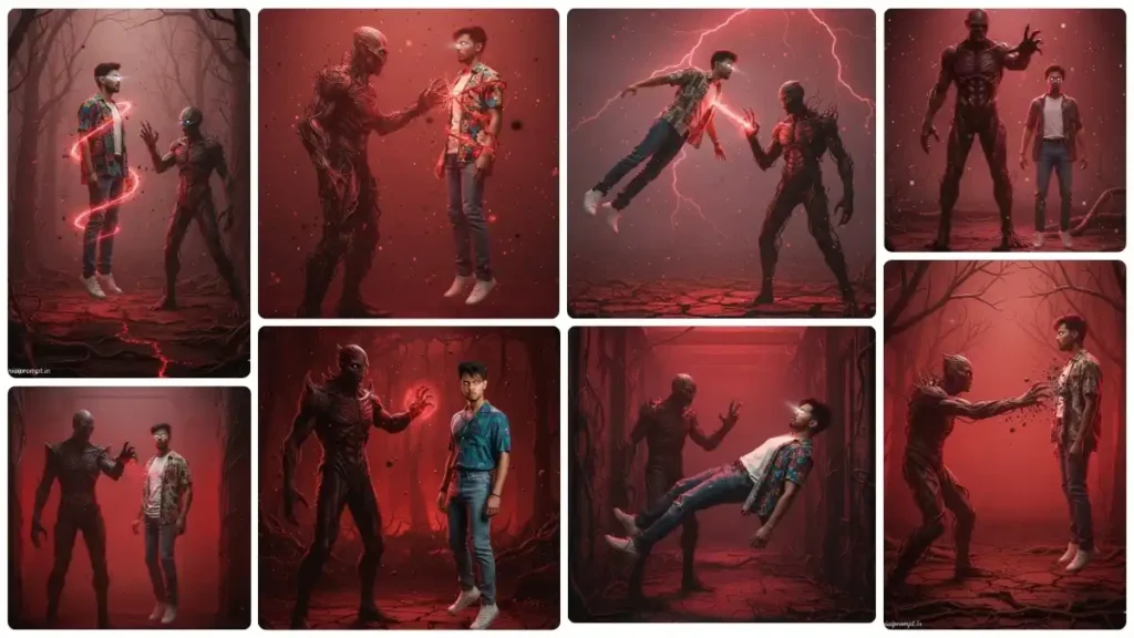 Vecna from Stranger Things Prompt