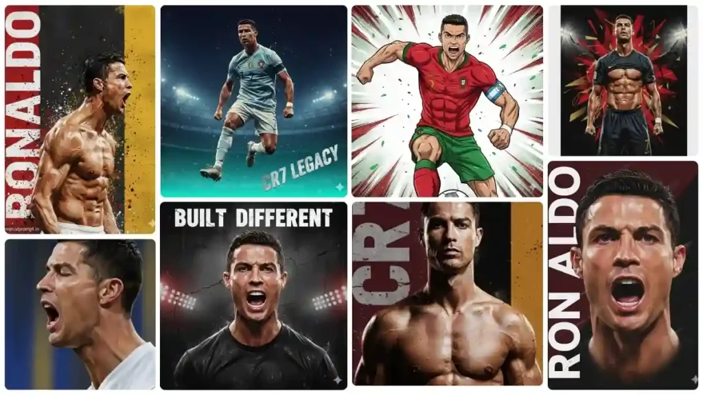 Cristiano Ronaldo Prompt Gemini