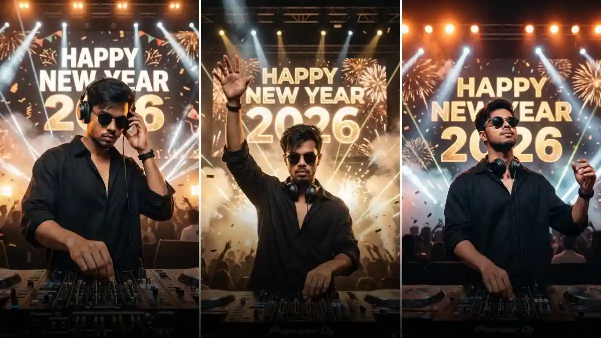 Happy New Year 2026 Photo Editing Prompts