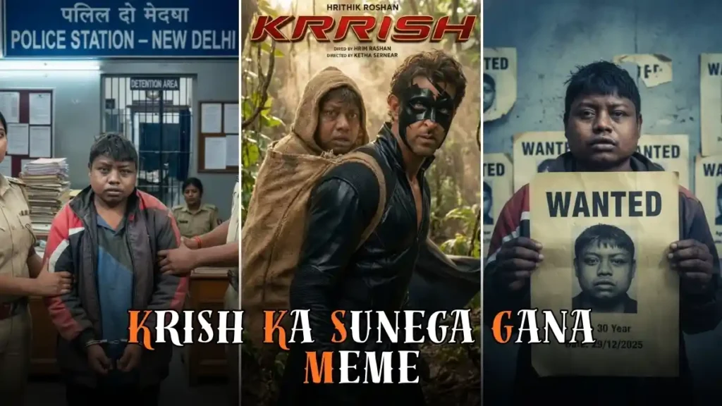 Krish Ka Sunega Gana Meme