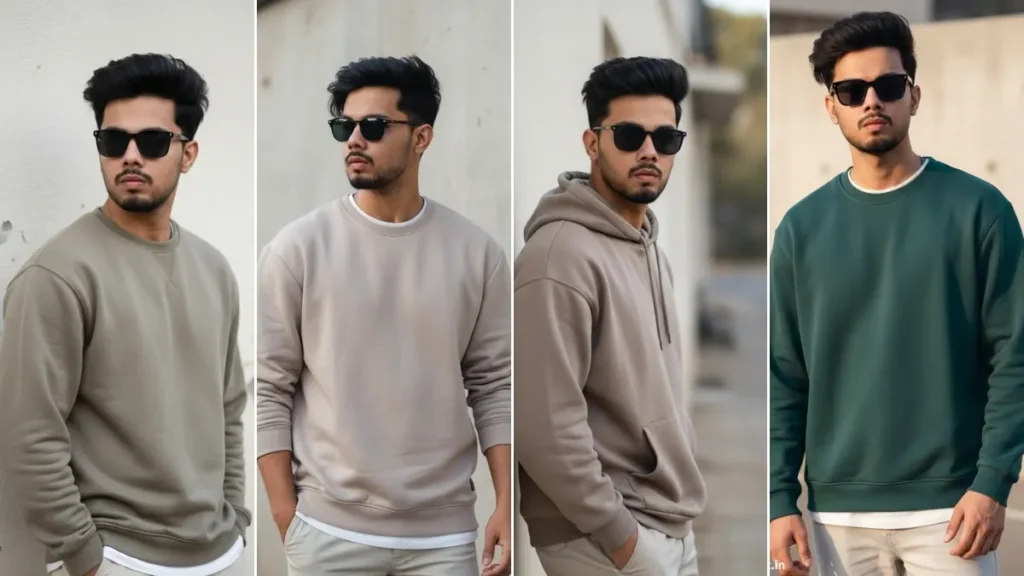 Men 4k Ai Tommy Jeans Look Red Sweatshirt Urban Aesthetic