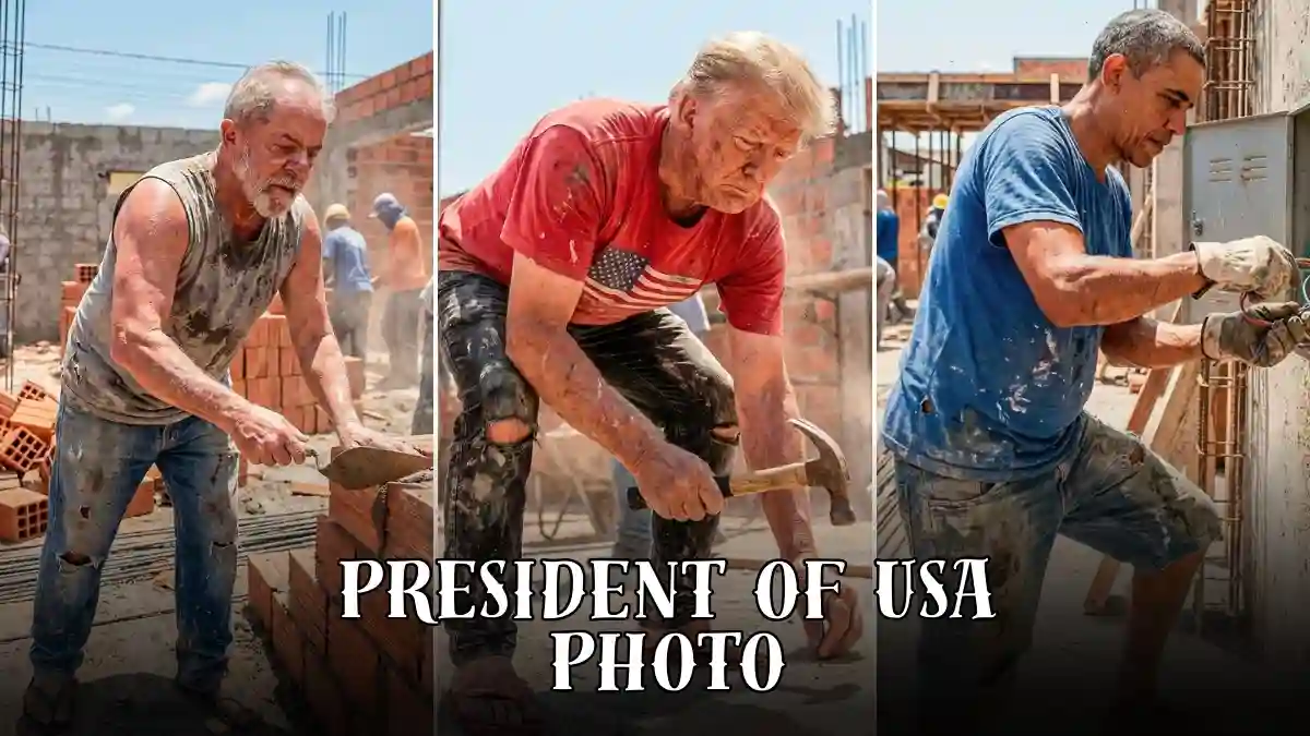 President Of USA Photo Ai Image Free