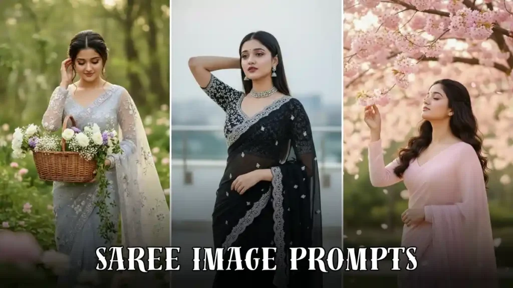 Saree Image Prompts