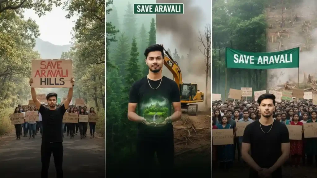 Save Aravalli Hills Gemini Ai Prompt