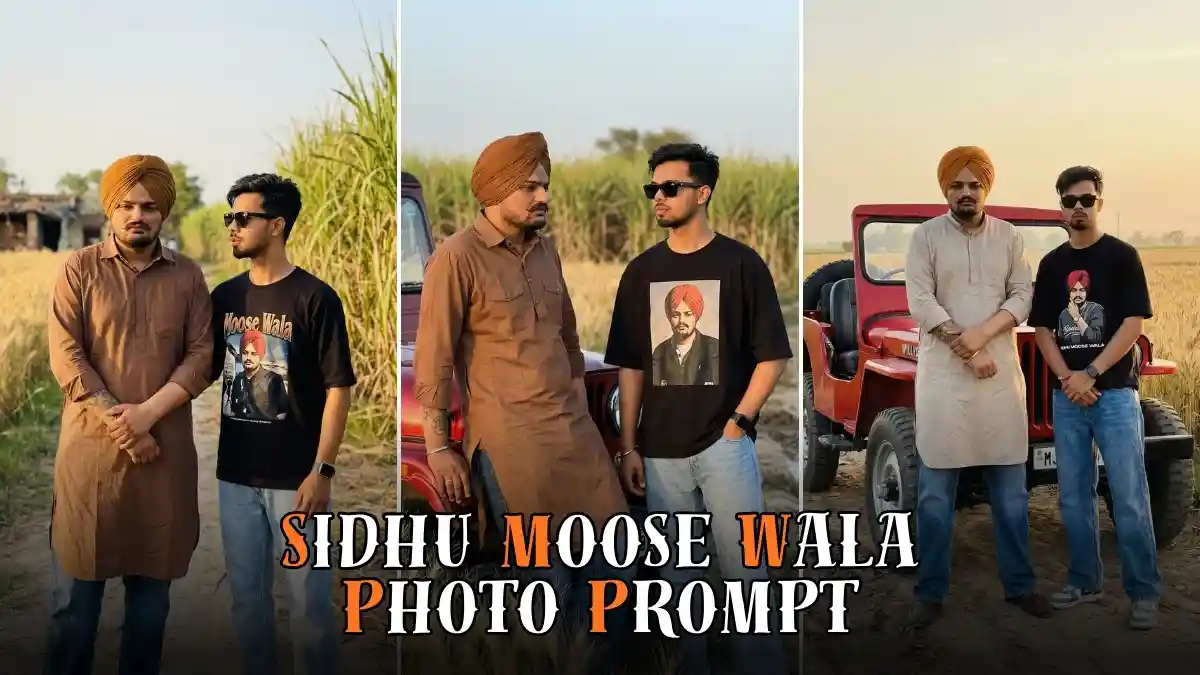 Sidhu Moose Wala Photo Prompt