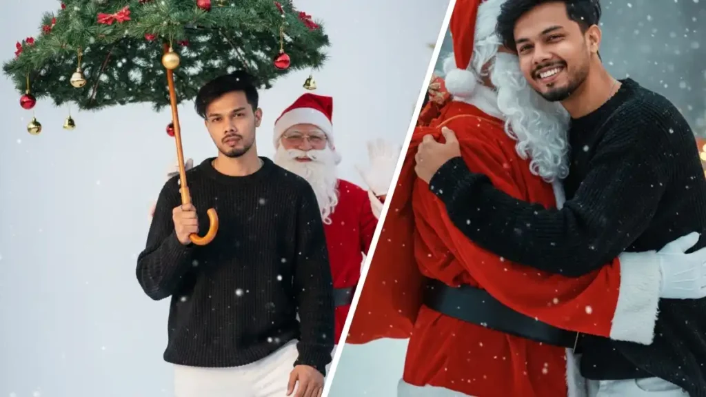 Ultra-Realistic Cinematic Christmas Photo