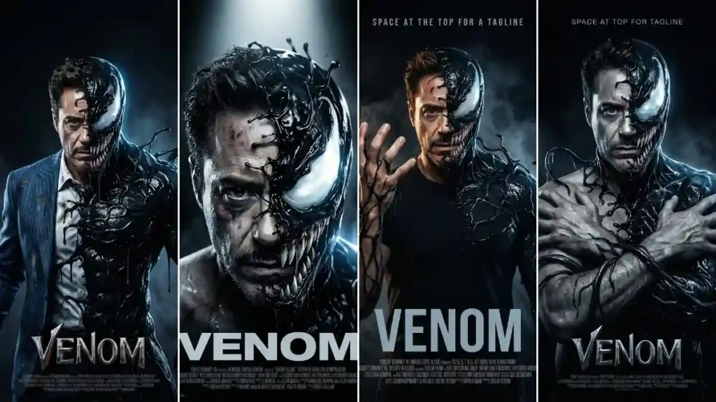 Viral Venom Movie Poster AI Prompts