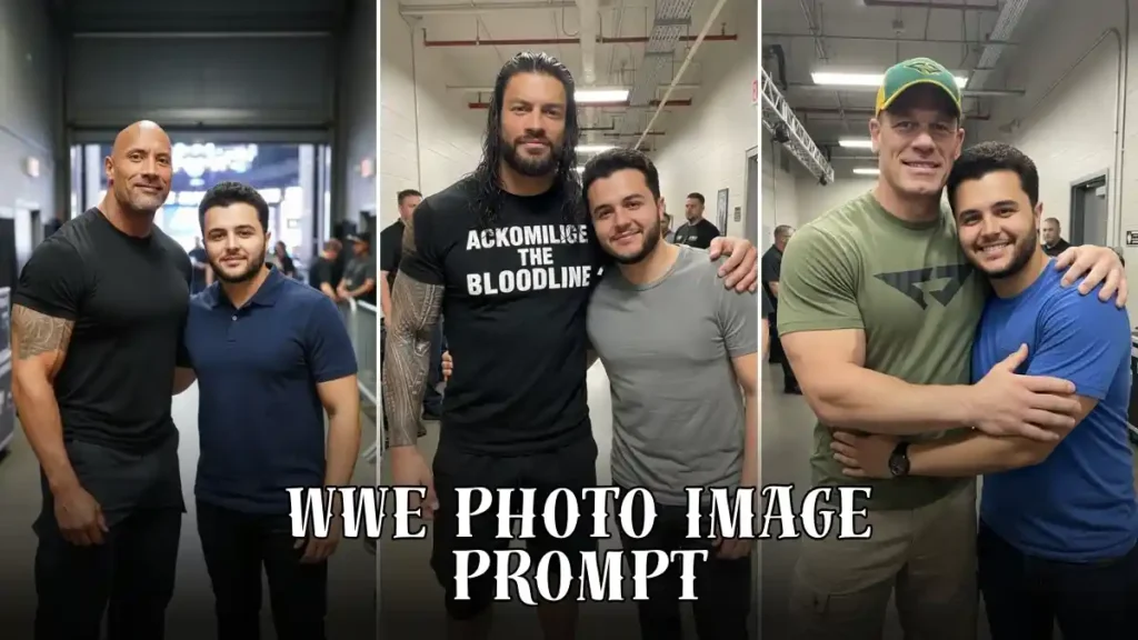 WWE Photo Image Prompt