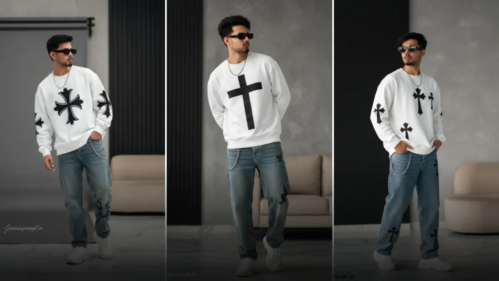 White Dress Photo Prompts for Mens