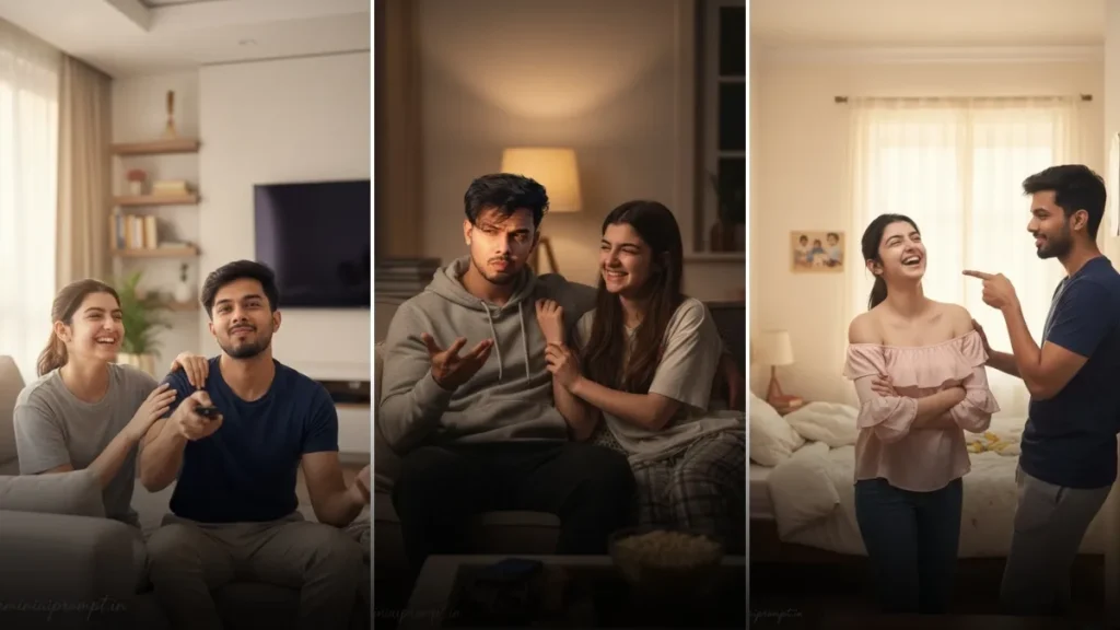 Funny Brother And Sister Prompt For Gemini Ai