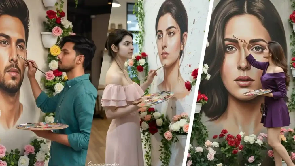 Gemini Viral Wall Painting Ai Photo Editing Prompts