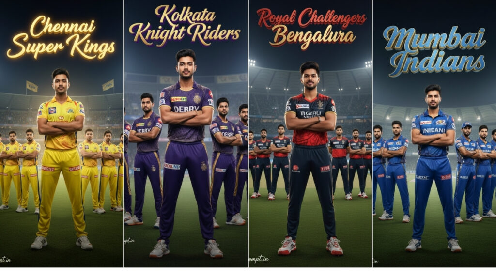 Google Gemini IPL Cricket Teams Ai Photo Editing Prompt