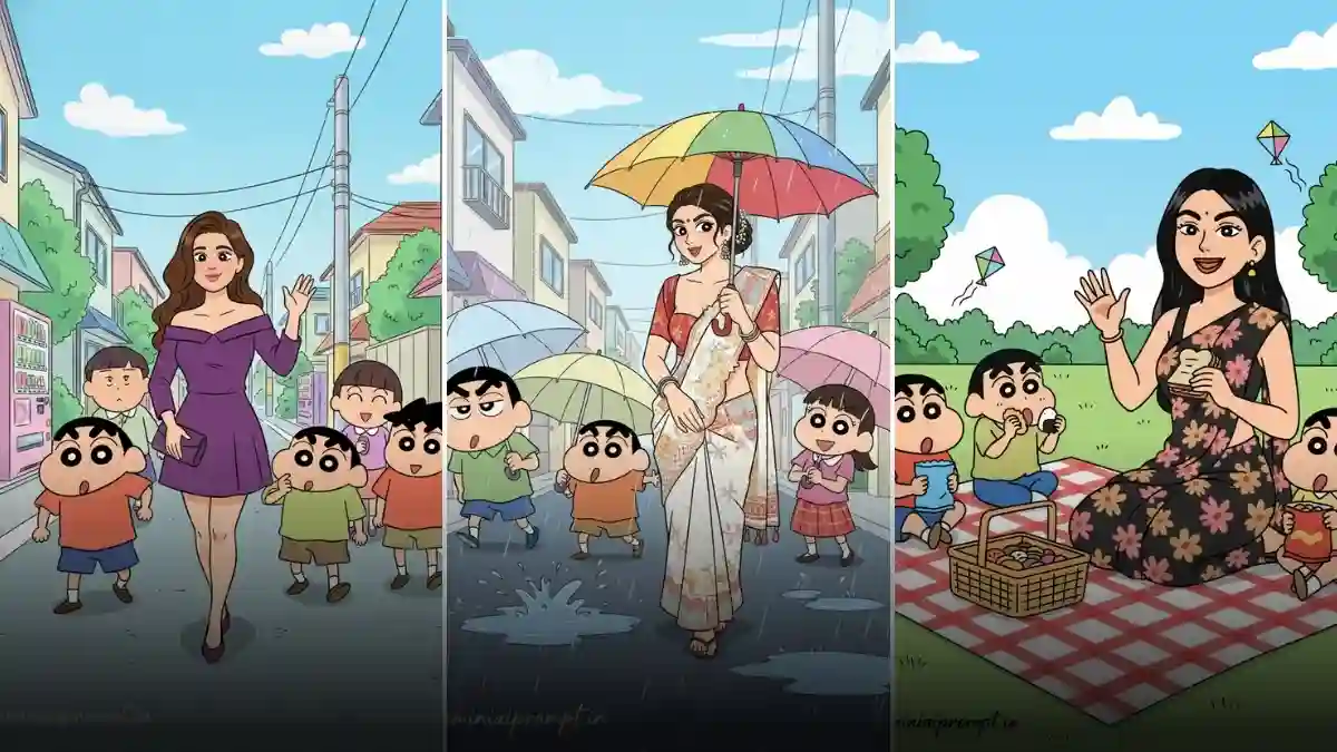 Shin-Chan Style Photo Editing Prompt
