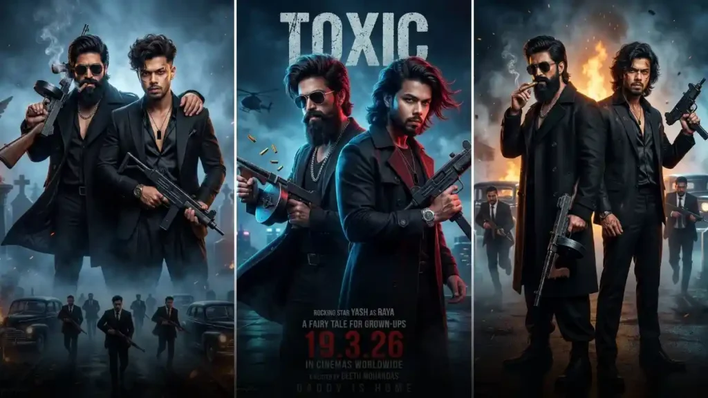 Toxic Movie Poster Photo Editing Prompt Google Gemini