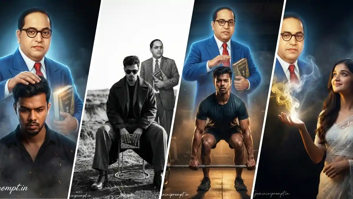 Dr Baba Saheb Ambedkar Ai Photo Editing Prompt