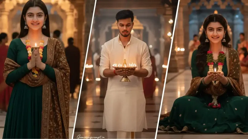 Gemini Kashi Vishwanath Temple AI Photo Prompt