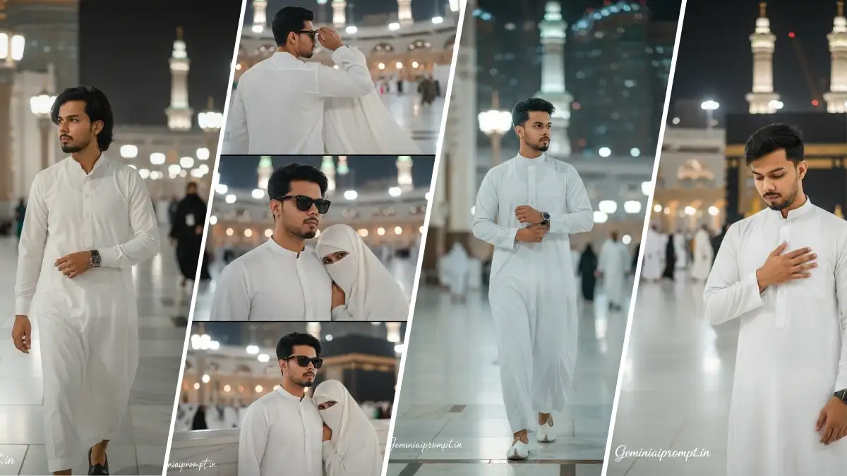 Gemini Prompt Makkah Madina Photo Editing