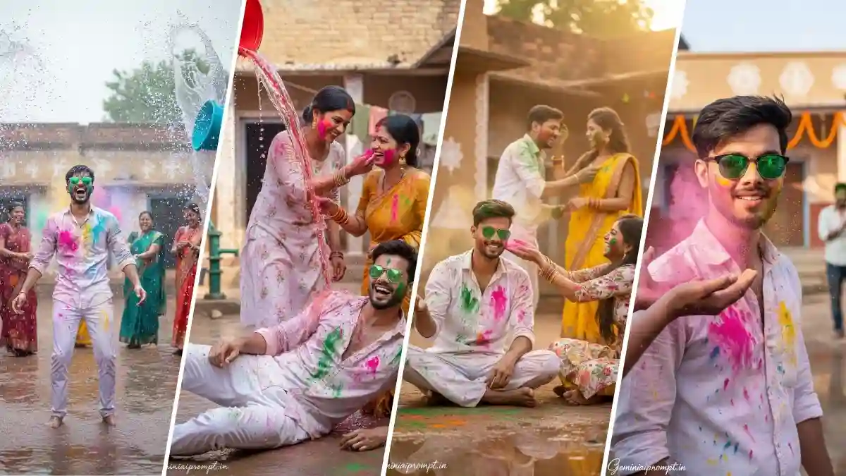 Happy Holi Ai Photo Editing Prompts