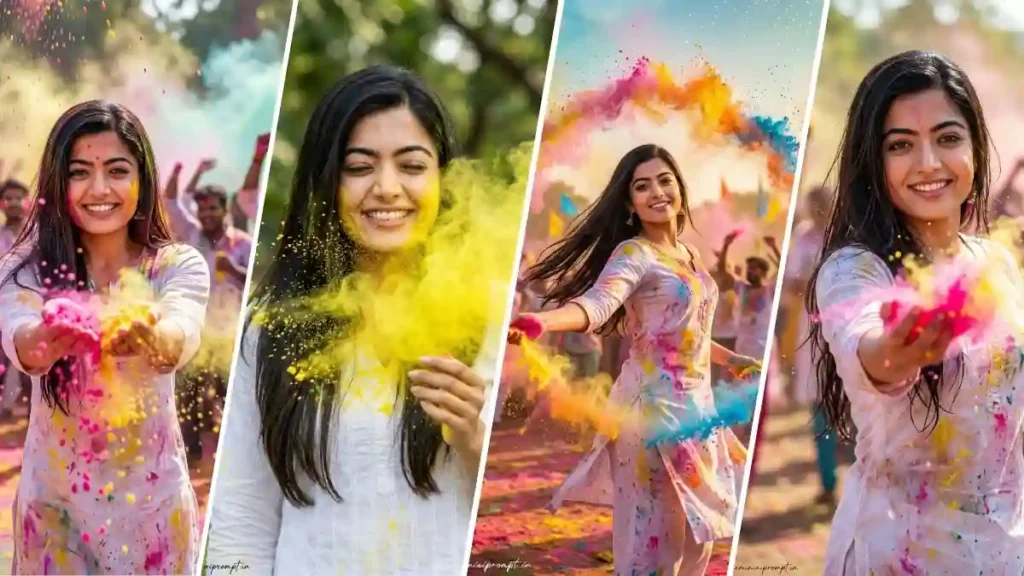 Best Holi Prompt for Girls Free