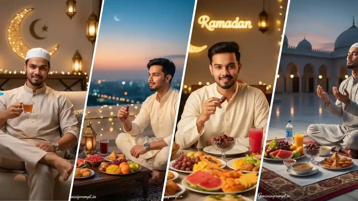 Iftar Time Photo Editing Prompt