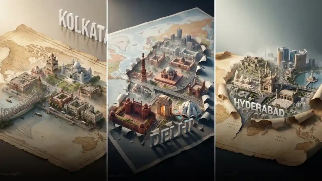 Indian City 3d Models Photo Editing Prompts