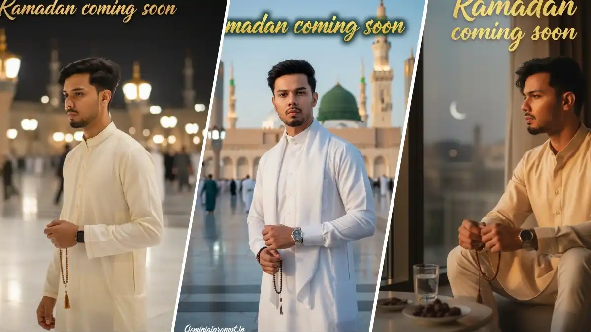 Ramadan Coming Soon Gemini Photo Editing Prompt
