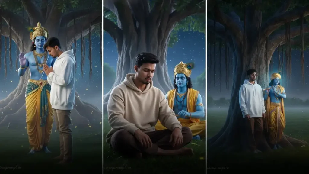 Shree Krishna Ai Image Prompt