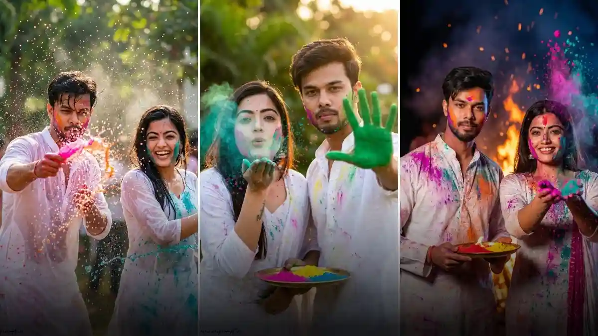 Top Trending AI Prompts for Holi Special Looks