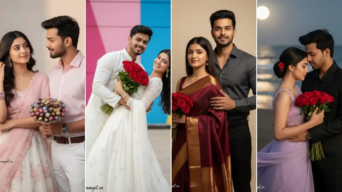 Valentine Day Special Photo Editing Prompt