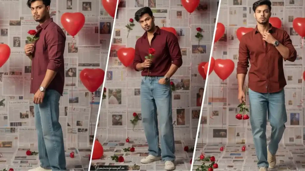 Valentine's Day Photo Prompt For Boy