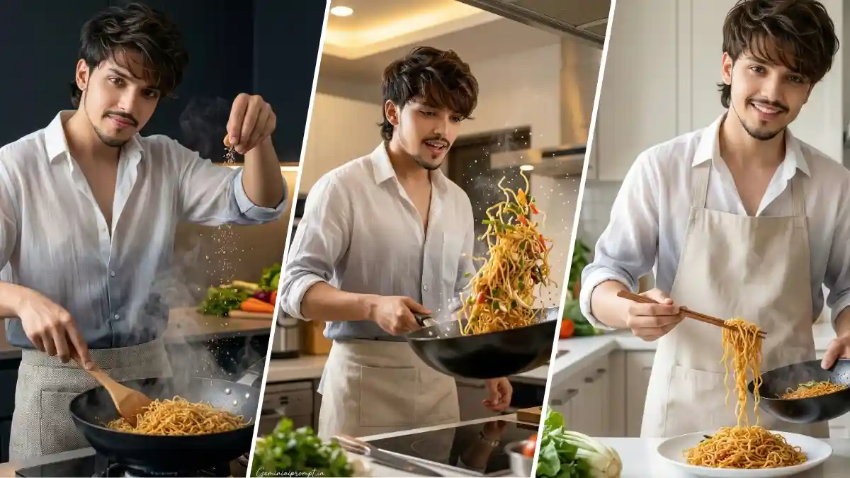 Cooking Style Photoshoot Gemini Ai Prompt