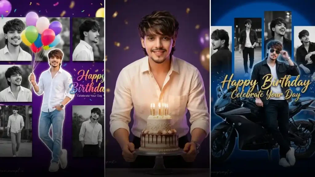 Generate AI Happy Birthday Images For Men