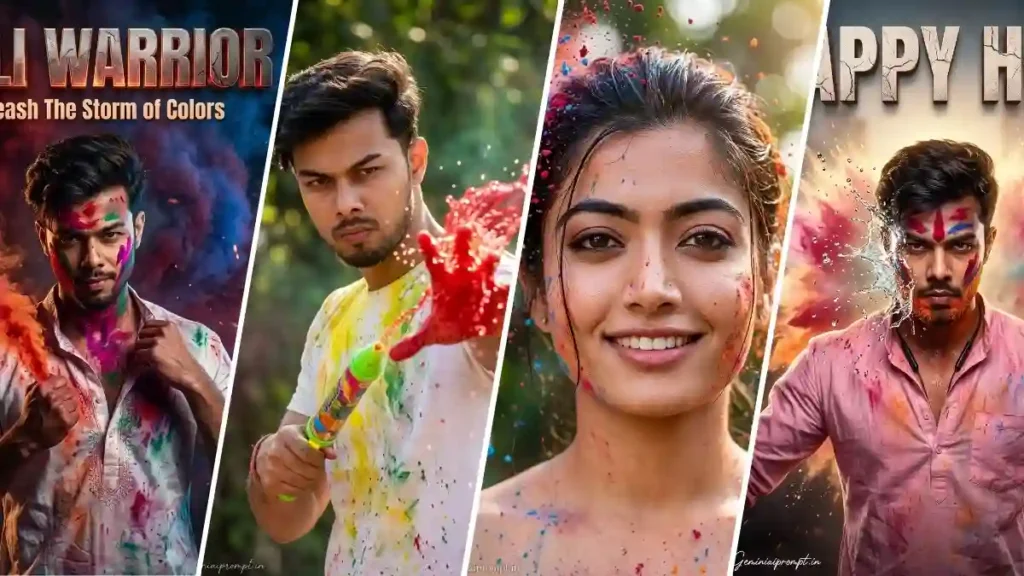 Google Gemini AI Photo Editing Prompts for Holi