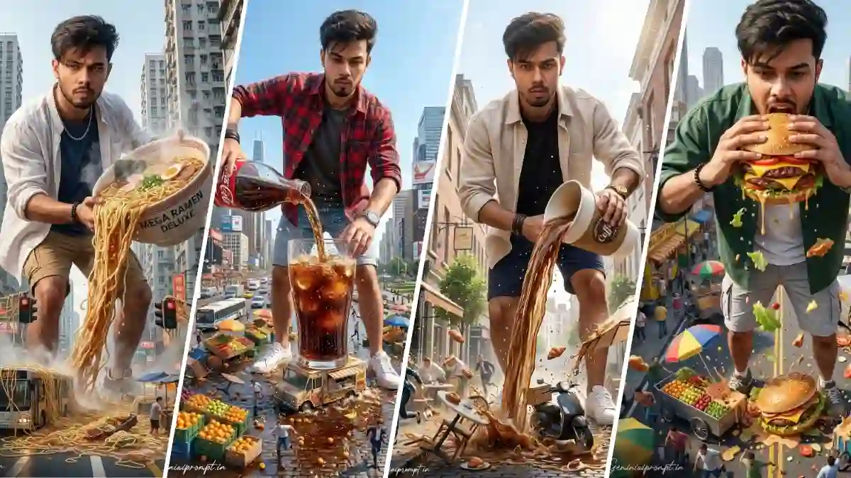 Hyper Realistic Giant Man AI Prompt