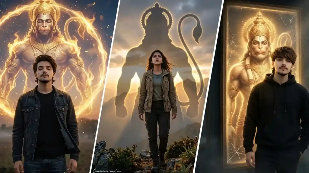 Jai Bajrangbali Photo Editing AI Prompt For Boys