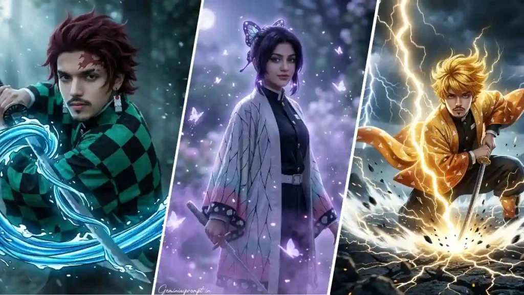 Demon Slayer Gemini Prompts Copy Paste