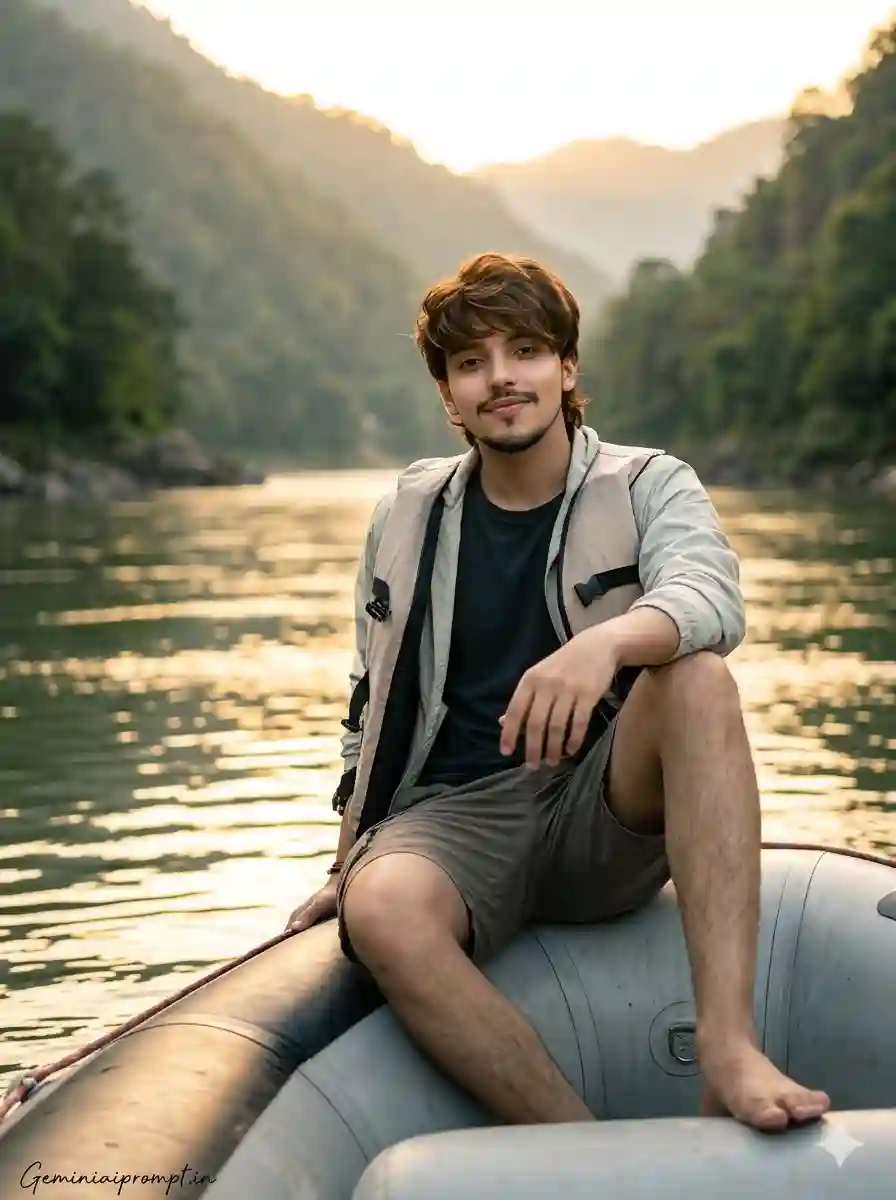 AI prompt image: River Rafting Photo Prompt Create Hollywood-Style Prompt ...