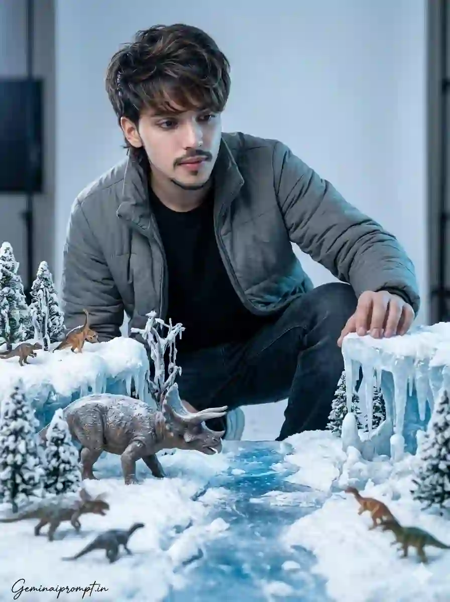 Cinematic Studio Boy Photo Prompt