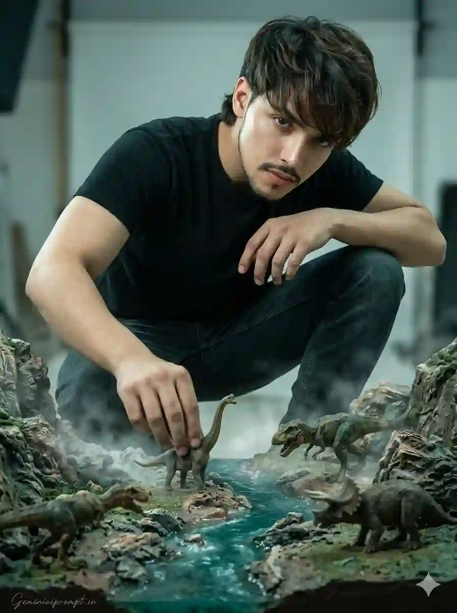 Cinematic Studio Boy Image Prompt