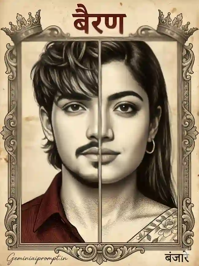 AI prompt image: Bairan Style Poster Ai photo Editing Prompt Dramatic Ligh...