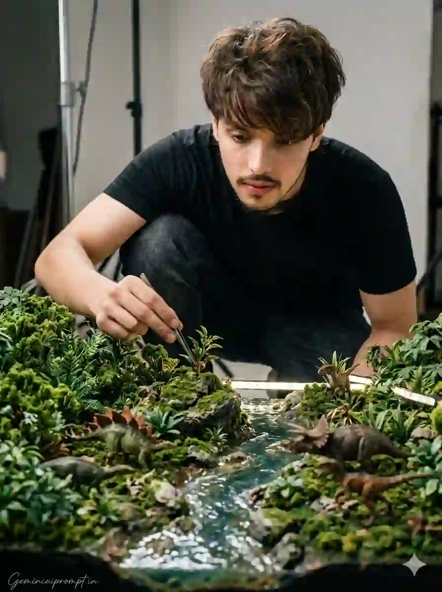 AI prompt image: Cinematic Jungle Boy Image Prompt